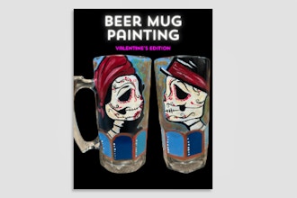 Valentine’s Beer Mug Paint and Sip